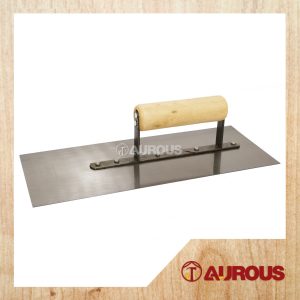 CHROME IRON PLASTER TROWEL 4 1/2'' x 0.4MM (SOFT TYPE)