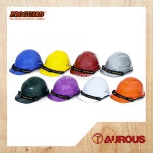PROGUARD SAFETY HELMET WITH SLIDE LOCK SIRIM (BLUE/YELLOW/RED/GREY/GREEN/PURPLE/WHITE/ORANGE)