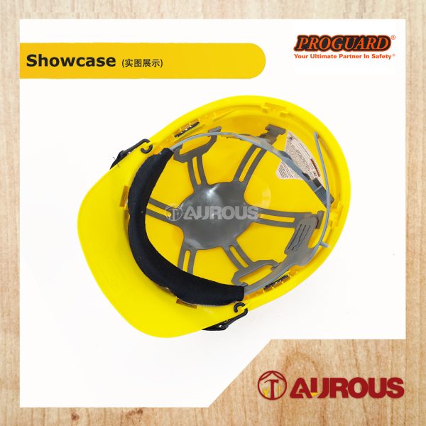 PROGUARD SAFETY HELMET WITH SLIDE LOCK SIRIM (BLUE/YELLOW/RED/GREY/GREEN/PURPLE/WHITE/ORANGE) - Image 6