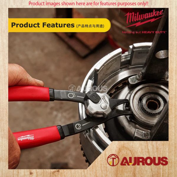 MILWAUKEE SNAP RING PLIER (18 / 90 DEGREE) (0.38’’ / 0.47’’ / 0.70’’) - Image 5