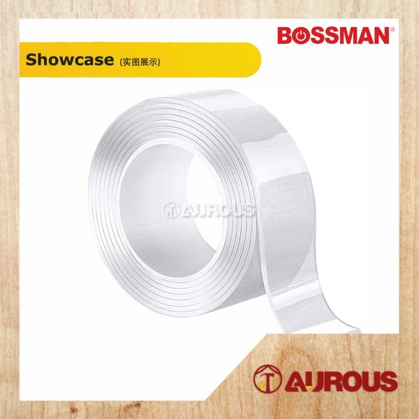 BOSSMAN NANO DOUBLE SIDED TAPE (SUPER HIGH-BOND) 3 METER (30MM X 2MM) BNT-332 - Image 2