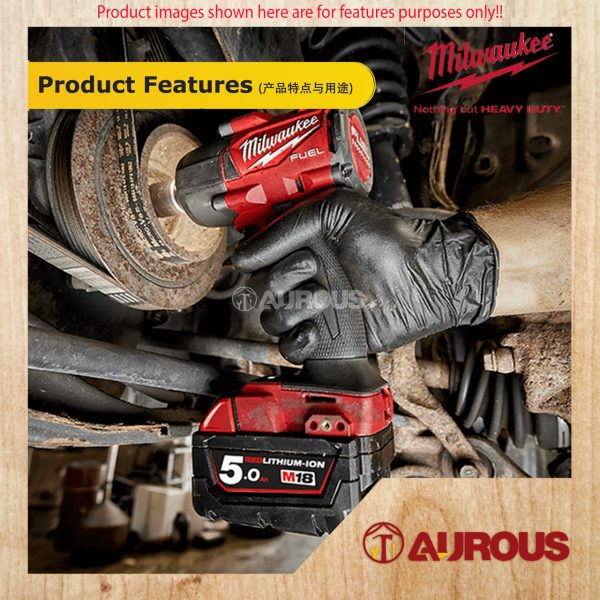 MILWAUKEE GARAGE COLLECTION (M18 FMTIW2F12-0X + M12 FDGS-0 + M12 FRAIWF12-0) - Image 4