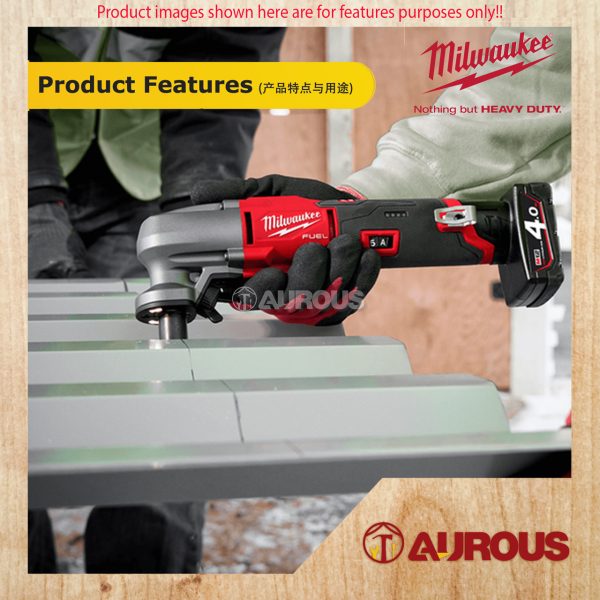 MILWAUKEE M12 FUEL 16GA NIBBLER M12 FNB16-0X (BARE TOOL) - Image 8