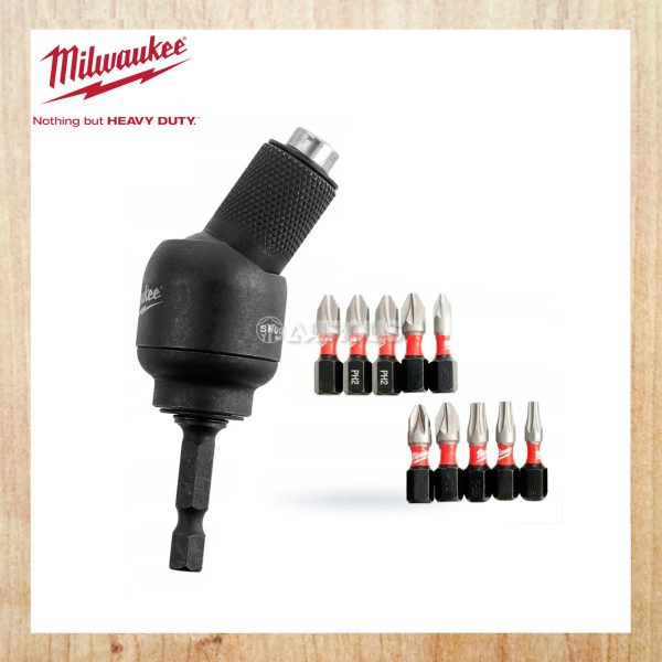 MILWAUKEE SHOCKWAVE IMPACT DUTY BITS KNUCKLE SET 11 PIECE 4932-4597-81