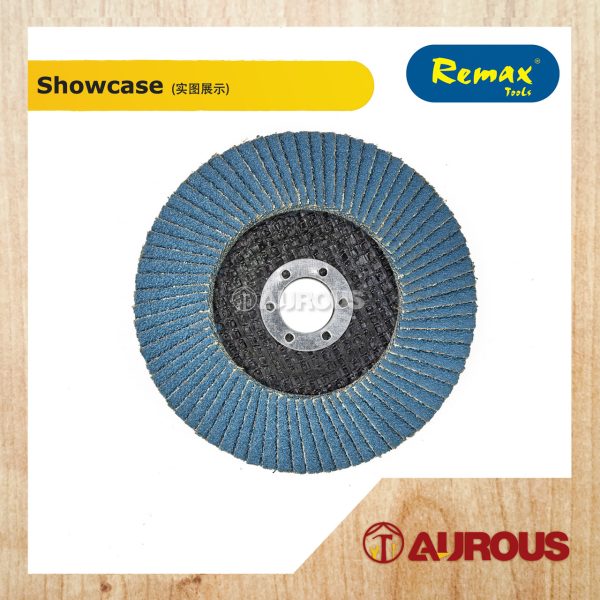 REMAX 4''/100MM SANDPAPER FLAP DISC SANDING WHEEL (1 PIECE) - Image 2