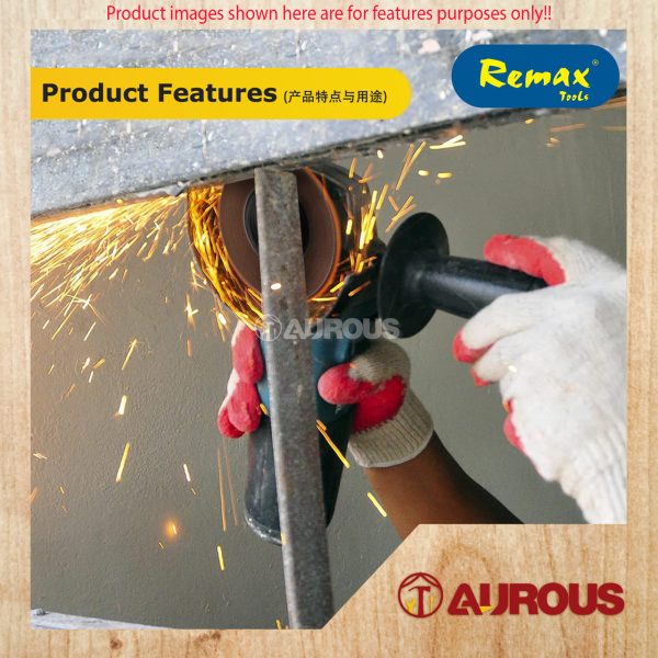 REMAX 4''/100MM SANDPAPER FLAP DISC SANDING WHEEL (1 PIECE) - Image 5