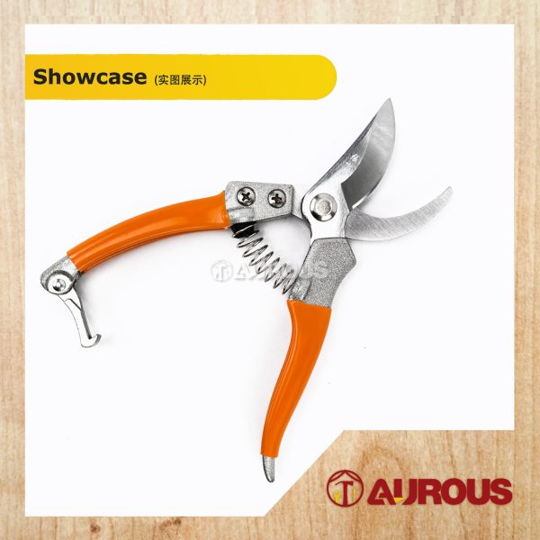 QUAN HIGH CARBON STEEL PRUNING SHEAR 8'' (MODEL : ZH306) - Image 2