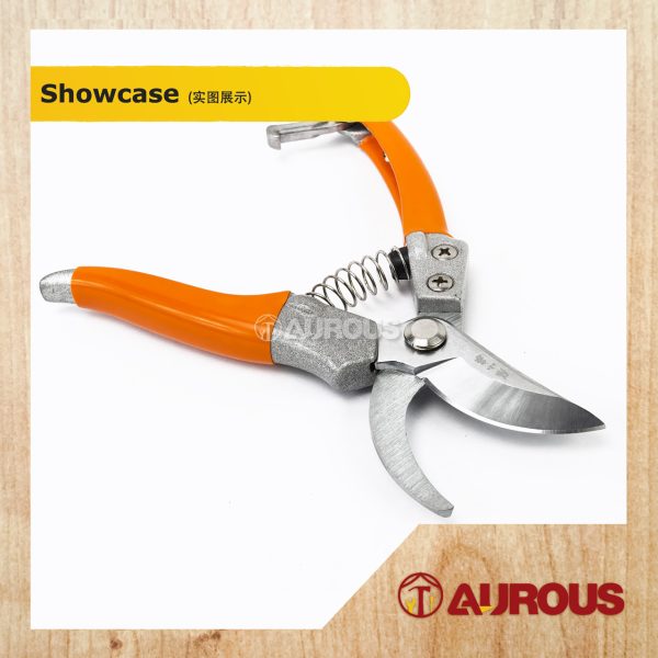 QUAN HIGH CARBON STEEL PRUNING SHEAR 8'' (MODEL : ZH306) - Image 4