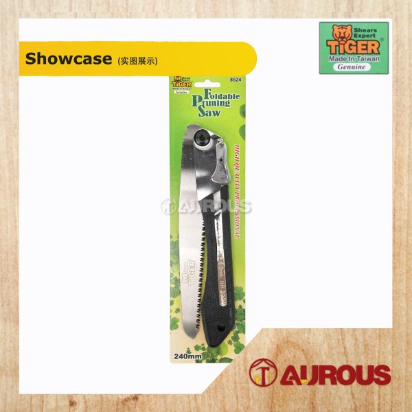 TIGER RUBBER HANDLE FOLDABLE PRUNING SAW (MODEL : 8524) - Image 5