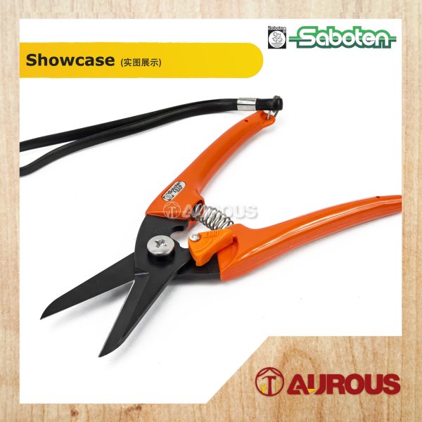 SABOTEN SLIMMER TRIMMER PRUNING SHEARS POWER PINT SIZE NO.1210 (MADE IN JAPAN) - Image 4