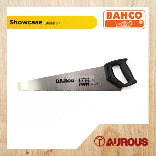 BAHCO WOOD HANDSAW X93 GERGAJI KAYU TANGAN MADE IN SWEDEN (19" & 22") - Image 2
