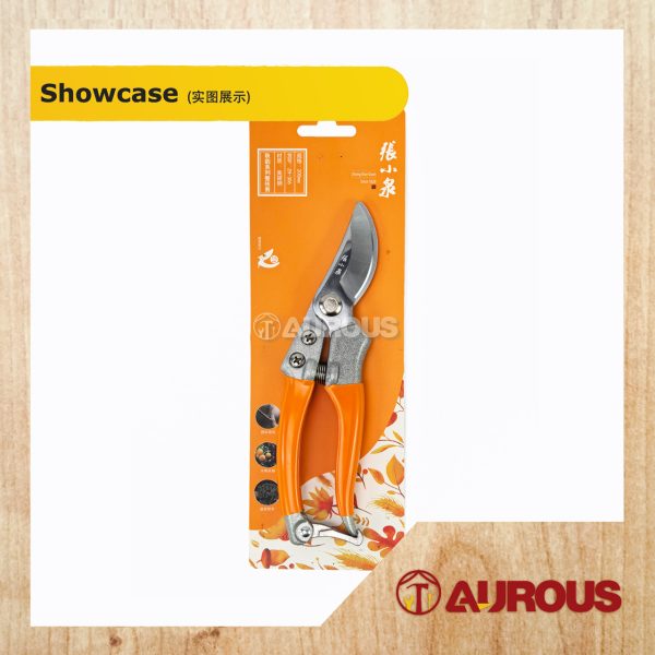 QUAN HIGH CARBON STEEL PRUNING SHEAR 8'' (MODEL : ZH306) - Image 5