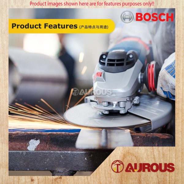 BOSCH PRO METAL BONDED CUTTING DISC 7''/180 X 3.0 X 22.23MM (2 608 600 272) - Image 4