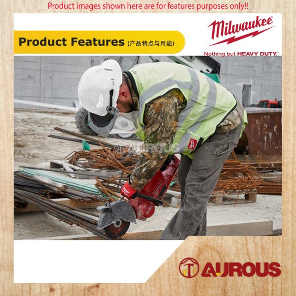 MILWAUKEE WHITE BOLT FULL BRIM HARD HAT W/ 6 PT RATCHETING SUSPENSION SAFETY HELMET - TYPE 1, CLASS E (48-73-1121) - Image 7