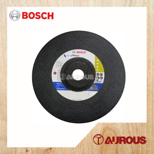 BOSCH EXPERT METAL GRINDING DISC 7''/180 X 6.6 X 22.23MM (2 608 600 264)