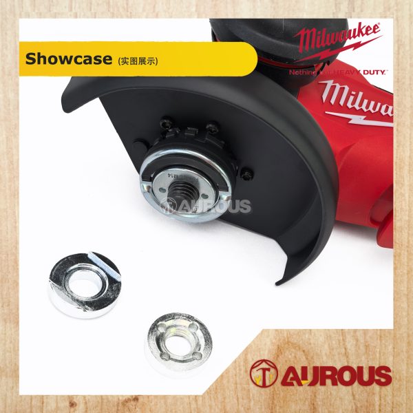 MILWAUKEE FUEL GEN II 5" 125MM BRAKING ANGLE GRINDER M18 FSAG125XPDB-0X0 (BARE TOOL) - Image 5