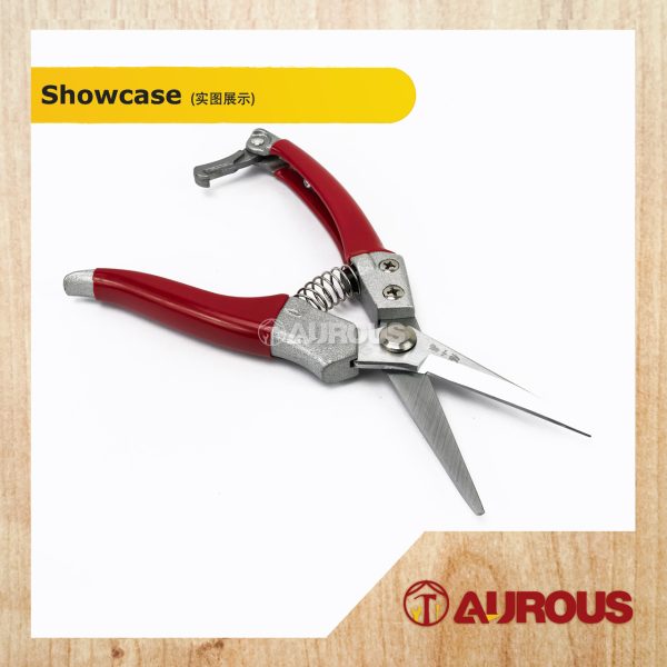 QUAN GARDENING SCISSOR PRUNING SHEAR 215MM (ZH307) - Image 3