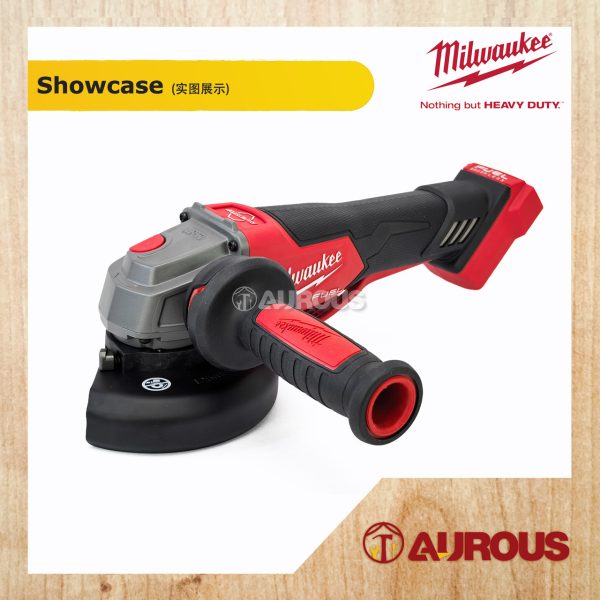 MILWAUKEE FUEL GEN II 5" 125MM BRAKING ANGLE GRINDER M18 FSAG125XPDB-0X0 (BARE TOOL) - Image 3