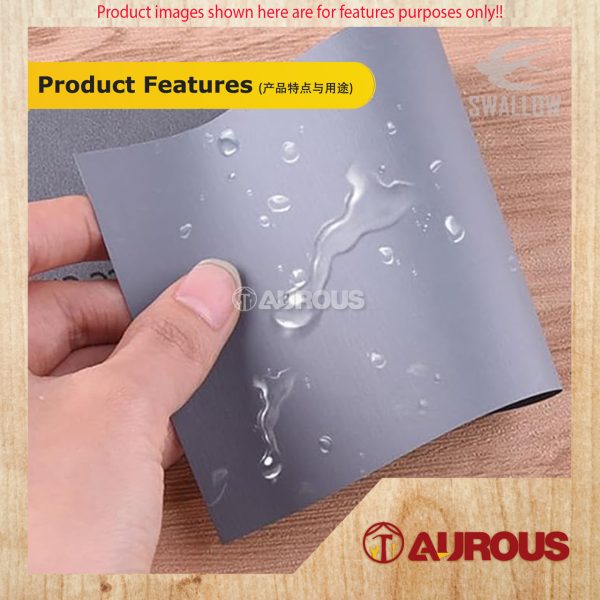 SWALLOW WATERPROOF ABRASIVE SANDPAPER SIZE 9'' X 11'' (GRIT 60-2000) (1 PIECE) - Image 5