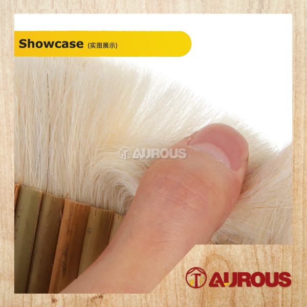 BAMBOO HANDLE WOOL BRUSH FOR PAINTING SHELLAC AND VARNISH (10 , 12 , 14, 16 , 18 STICKS) - Image 4
