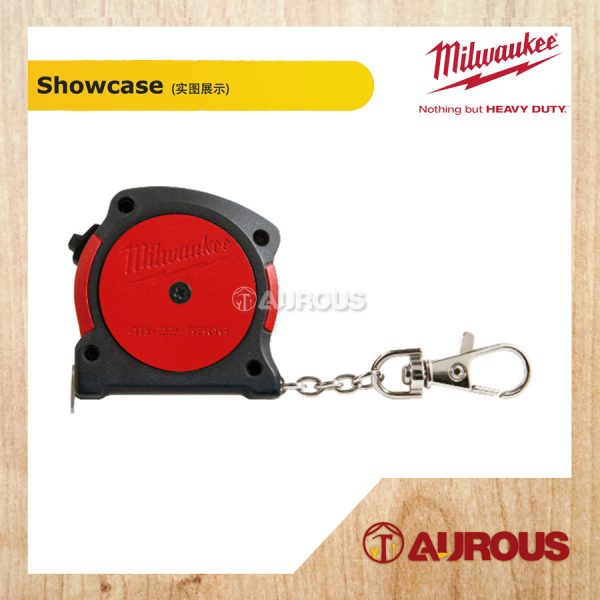 MILWAUKEE KEY CHAIN MEASURING TAPE 2 METER 48-22-5506 - Image 2