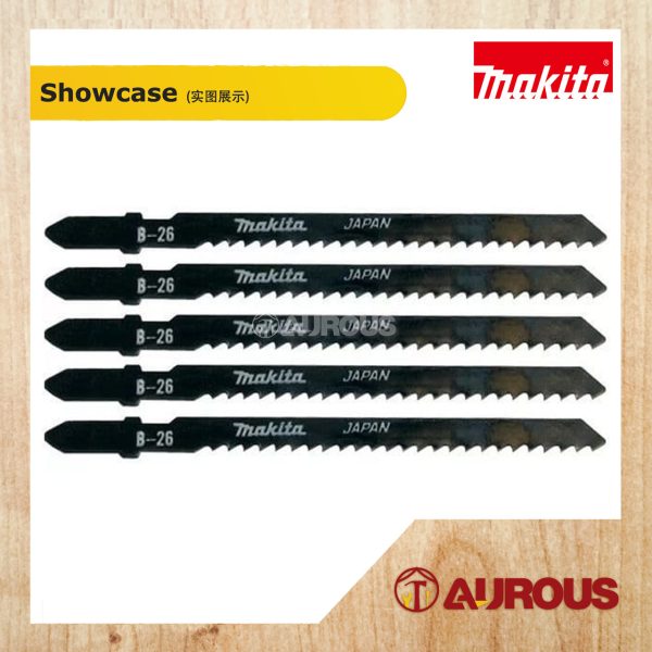 MAKITA WOOD JIG SAW BLADE B-26 HARDWOOD A-85771 (5PC/SET) - Image 3