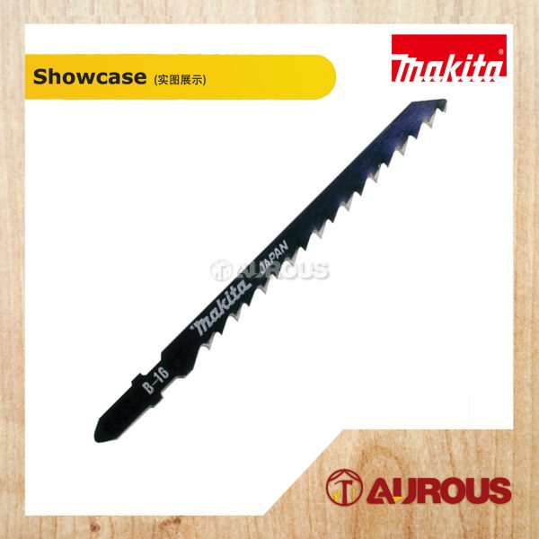 MAKITA WOOD JIG SAW BLADE B-16 WOOD FAST A-85684 (5PC/SET) T144D - Image 2