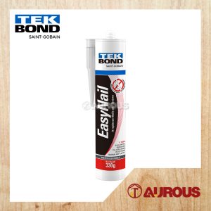 TEKBOND EASYNAIL WATER BASED SOLVENT CONSTRUCTION ADHESIVE - YELLOW 330G
