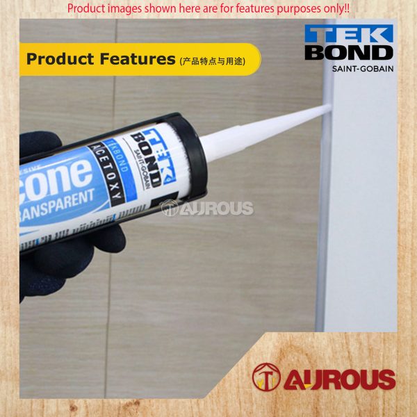 TEKBOND ACETOXY HI PERFORMANCE SILICONE SEALANT FOR GENERAL PURPOSE 85ML (BLACK, CLEAR, WHITE) - Image 7