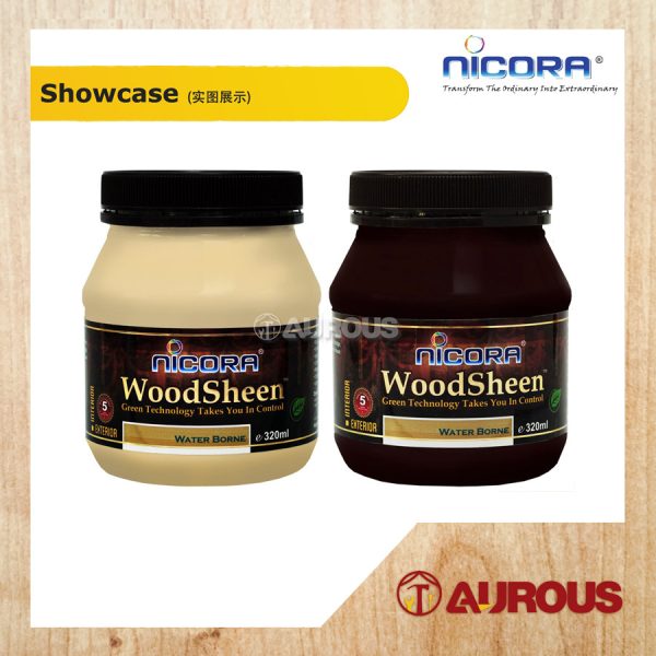 NICORA WOODSHEEN WATER BASED LACQUER 320ML - Image 4
