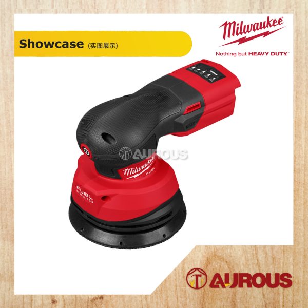 MILWAUKEE M18 FUEL 125MM RANDOM ORBITAL SANDER M18 FROS125-0 (BARE TOOL) - Image 2