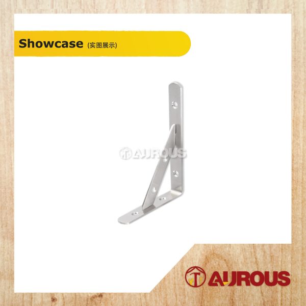 H/D STAINLESS STEEL SHELF BRACKET (6'' x 4'' / 10'' x 6'' / 12 x 6 1/2'' / 14'' x 9'')  (1 PIECE) - Image 2