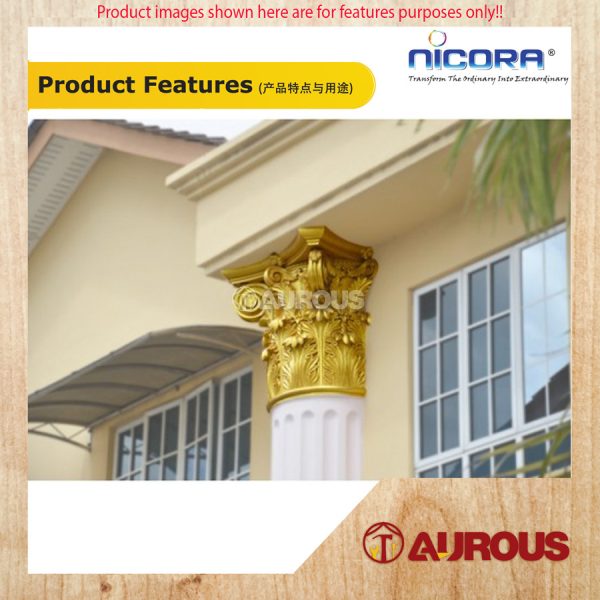 Nicora Exterior Interior Royal Gold Paint (30g , 90g , 250g) - Image 5