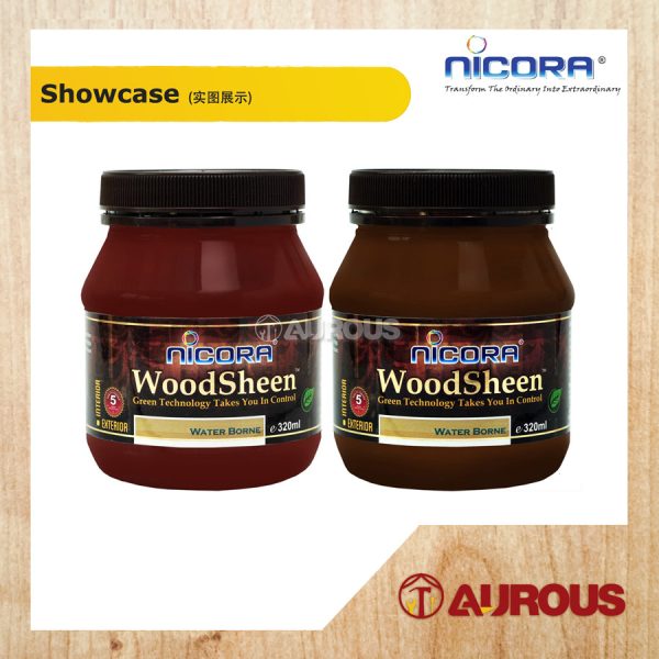 NICORA WOODSHEEN WATER BASED LACQUER 320ML - Image 3