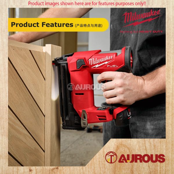 MILWAUKEE M12 FUEL 18GA COMPACT FINISH NAILER M12 FCN18GS-0 (BARE TOOL) - Image 7