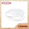 TECHPLAS HEAVY DUTY SUPREME SOFT CLOSE TOILET SEAT & COVER (TSS-4126 - 1.65KG)