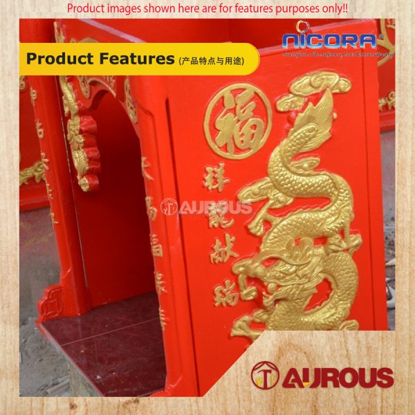 NICORA GOD HOUSE PAINT SIGNATURE RED 1KG - Image 6