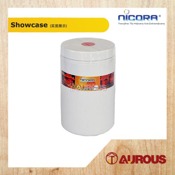 NICORA GOD HOUSE PAINT SIGNATURE RED 1KG - Image 2