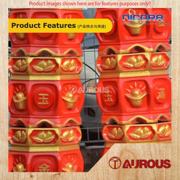 NICORA GOD HOUSE PAINT SIGNATURE RED 1KG - Image 5