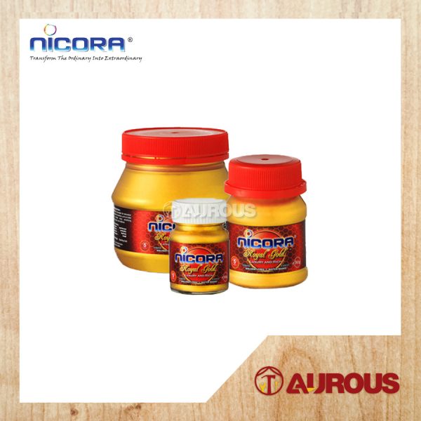 Nicora Exterior Interior Royal Gold Paint (30g , 90g , 250g)