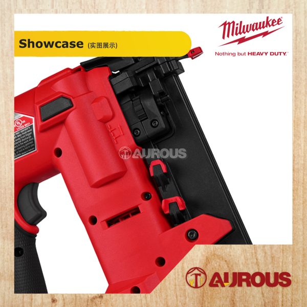 MILWAUKEE M12 FUEL 18GA COMPACT FINISH NAILER M12 FCN18GS-0 (BARE TOOL) - Image 4
