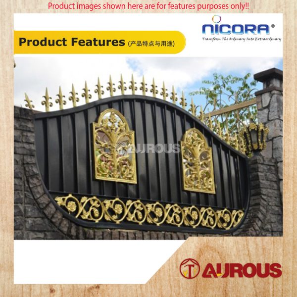 Nicora Exterior Interior Royal Gold Paint (30g , 90g , 250g) - Image 4