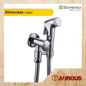 Alternative view of SORENTO HAND BIDET C/W ANGLE VALVE & 1.2M PVC FLEXIBLE HOSE SPRAY SET (SRT61-CR / SRT61-BL / SRT62-GM)