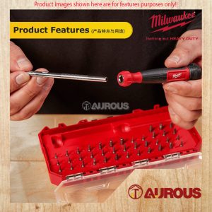 MILWAUKEE 39 IN 1 PRECISION MULTI-BIT SCREWDRIVER 48-22-2935 - Image 8