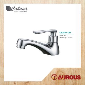 CABANA BATHROOM FAUCET PILLAR MOUNTED BASIN TAP (CB2807-DIY)