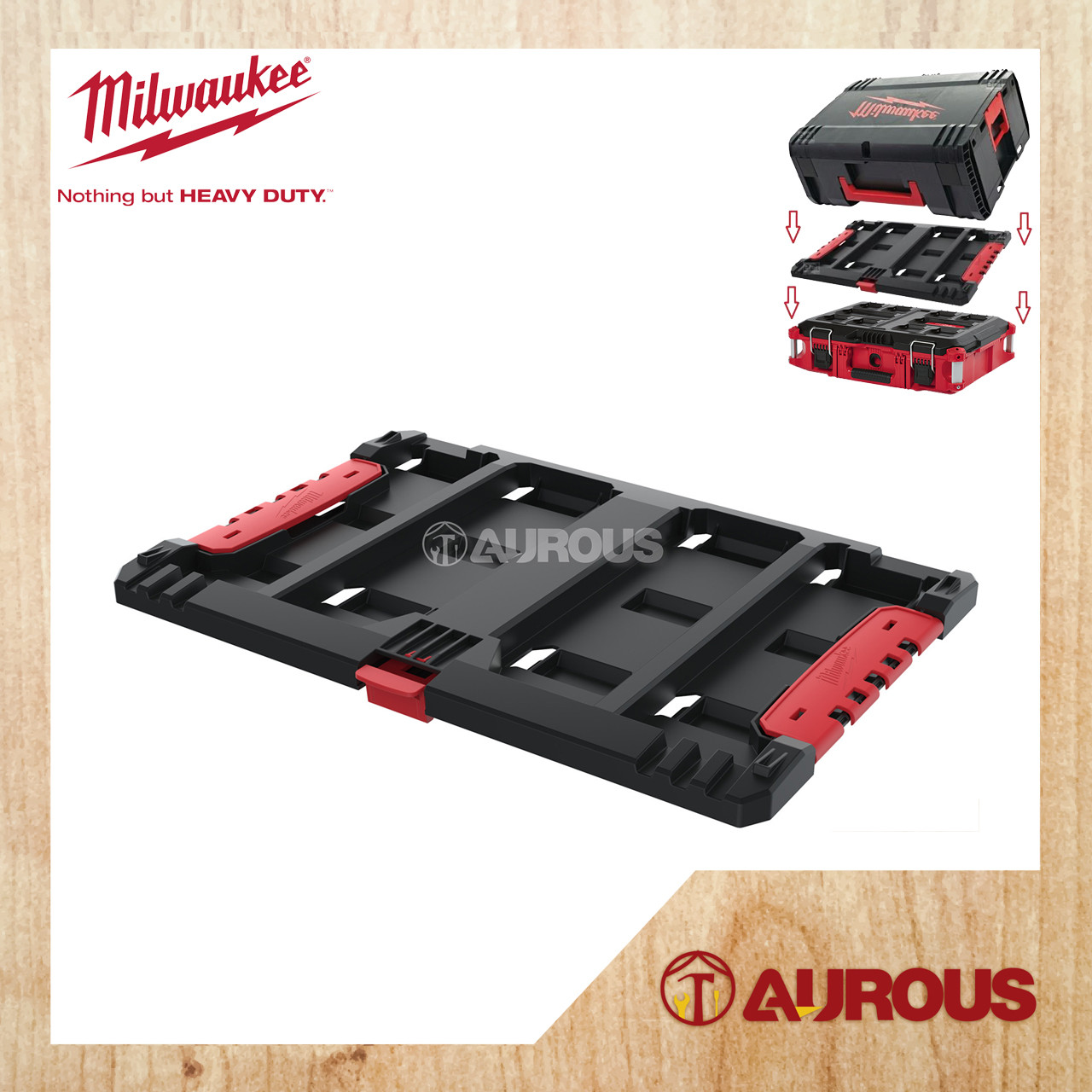 MILWAUKEE PACKOUT ADAPTER PLATE FOR HD BOX (4932 4640 81)
