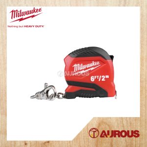 Alternative view of MILWAUKEE KEY CHAIN MEASURING TAPE 2 METER 48-22-5506 / 48-22-1706
