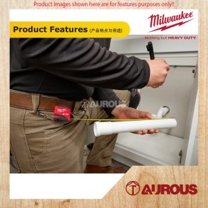 MILWAUKEE KEY CHAIN MEASURING TAPE 2 METER 48-22-5506 / 48-22-1706 - Image 9
