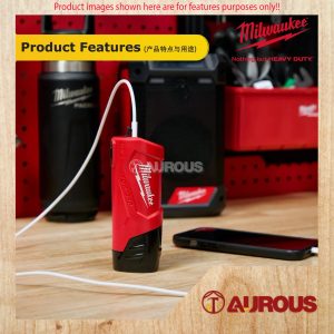 MILWAUKEE M12 GEN 2 TRAVEL CHARGER M12 TC2-0 (BARE TOOL) - Image 5