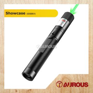 Alternative view of RECHARGEABLE USB 5 LIGHT PATTERNS LASER POINTER FLASHLIGHT (GREEN) MODEL : USB303